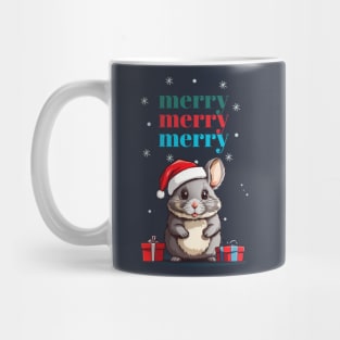 Christmas Chinchilla Mug